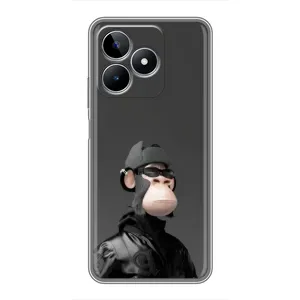 Чохли з Мавпами NFT для Realme C53 (AlphaPrint) (стильна мавпа NFT)