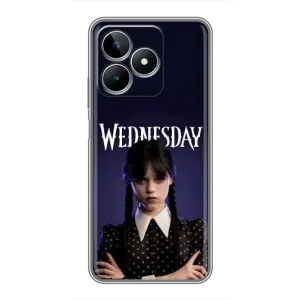 Чохли Венсдей на Realme C53 Уенсдей (AlphaPrint) (Wednesday)