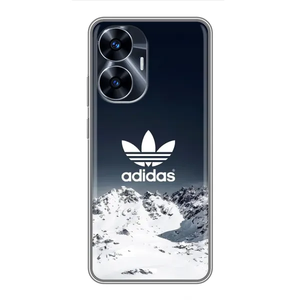 Чехол с принтом «Адидас в горах» для Realme C55