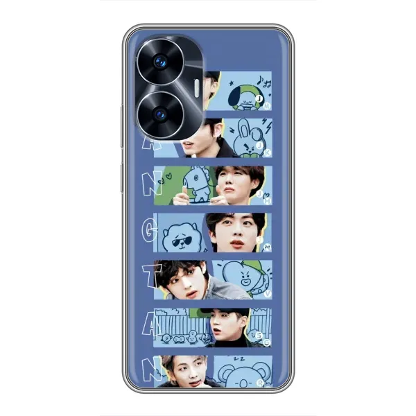 Чохол з принтом «Bangtan» для Realme C55