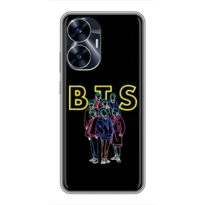 Чохол з принтом «BTS стайл» для Realme C55