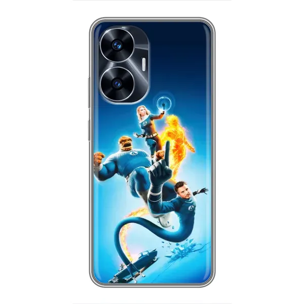 Чохол з принтом «Герої Фантастична Четвірка» для Realme C55