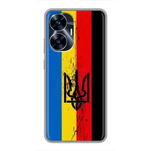 Украинские Чехлы для Realme C55 с картинкой УПА (AlphaPrint)