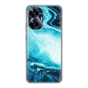 Мраморний чехол на Realme C55 (VPrint)