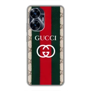 Чехлы ГУЧЧИ для Реалми С55 (AlphaPrint) (Gucci дизайн)