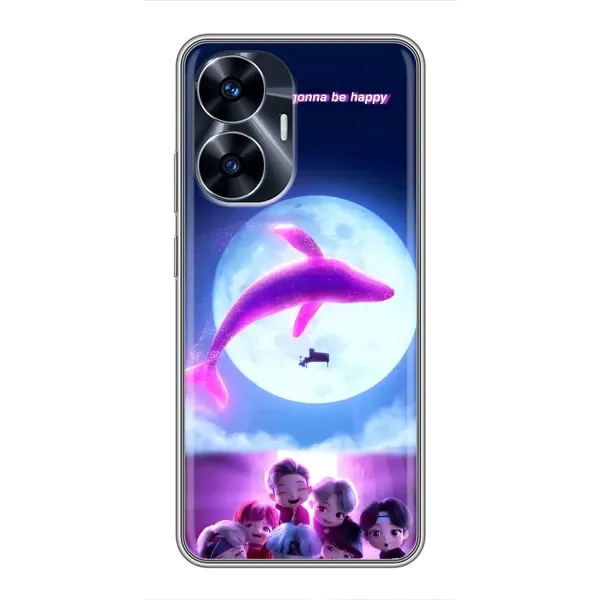 Чохол з принтом «КИТ BTS» для Realme C55