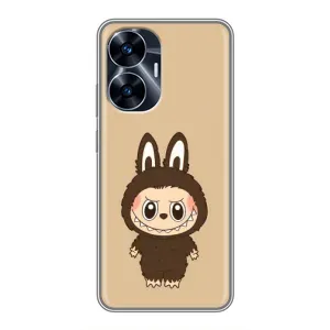 Чохол з принтом «Bored Ape в червоному» для Realme C55