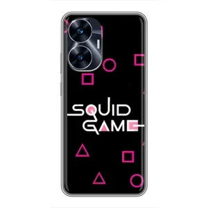 Чохол Гра в кальмара для Realme C55 (Патерн Гра кальмара)