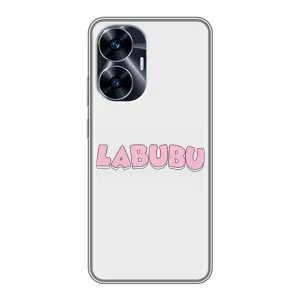 Чохол з принтом «Лого Лабубу» для Realme C55