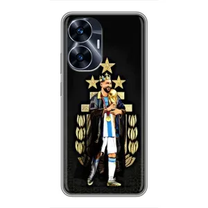 Чехлы для Realme C55 (Leo чемпион) (AlphaPrint)