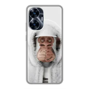 Чохли з Мавпами NFT для Realme C55 (AlphaPrint) (мавпа NFT в тату)
