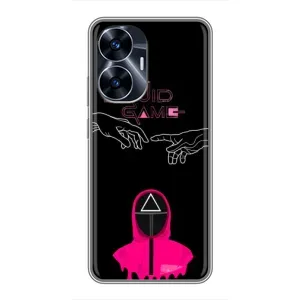 Чохол Гра в кальмара для Realme C55 (Мінімалізм Гра кальмара)