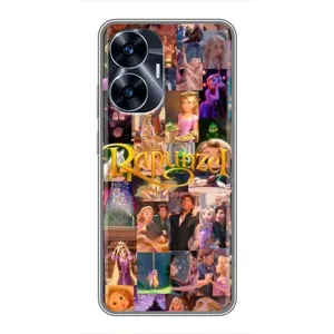 Чохол Рапунцель для Realme C55 (Колаж Рапунцель)