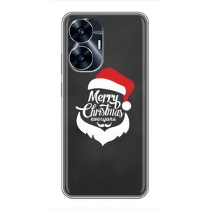 Різдвяні Чохли для Realme C55 (VPrint) (Санта Крісмас)