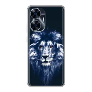 Чохол з картинкою ЛЕВ для Realme C55 (VPrint)