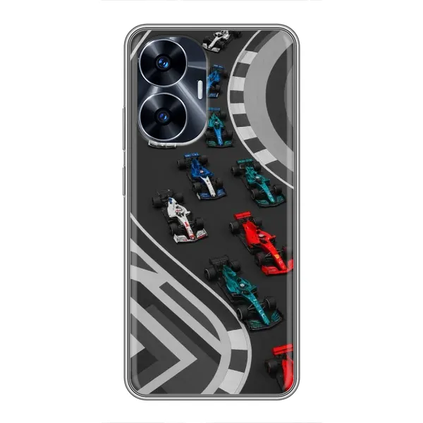 Чохол з принтом «Траса Ф1» для Realme C55