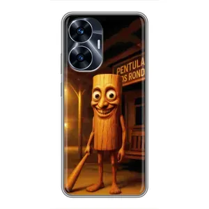 Чохол з мемом Тралалело тралала на Realme C55 (Тунг тунг сахур)