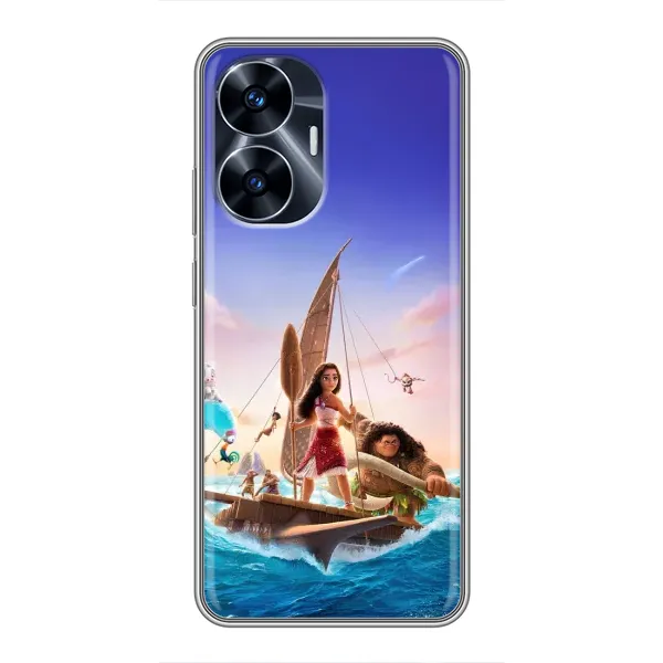 Чохол з принтом «Команда Ваяна Мауї» для Realme C55