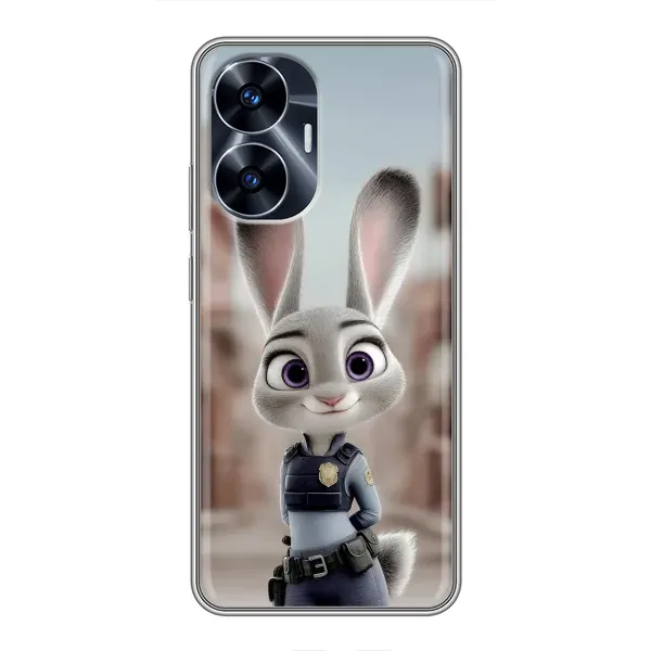 Чохол з принтом «Офіцер Джуді Гопс» для Realme C55
