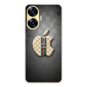 Чохли  GUCCI для Реалмі С56 (AlphaPrint) (Apple gucci)