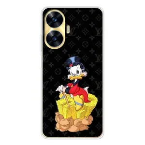 Чехли для Realme C56 - Скрудж МакДак Louis Vuitton (PREMIUMPrint) (Богатство Макдака)