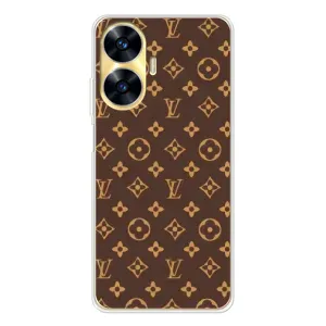 Чохли Луі Вітон для Realme C56 (AlphaPrint - LOUIS VUITTON) (фон LOUIS VUITTON)