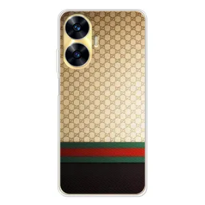 Чохли  GUCCI для Реалмі С56 (AlphaPrint) (Гуччі Фон)