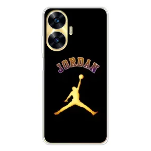 Чохли для Realme C56 - з картинкою JORDAN (AlphaPrint) (Jordan Gold)