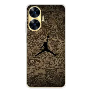 Чохли для Realme C56 - з картинкою JORDAN (AlphaPrint) (Logo Jordan)