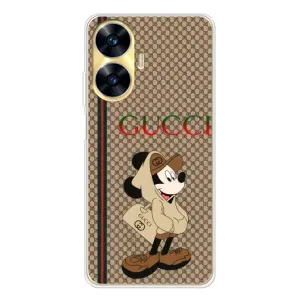 Чохли  GUCCI для Реалмі С56 (AlphaPrint) (Mickey GUCCI)