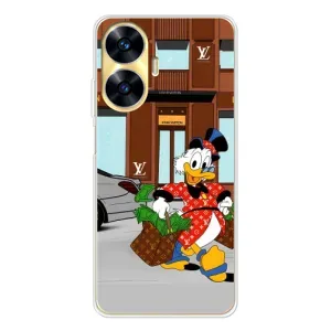 Чехли для Realme C56 - Скрудж МакДак Louis Vuitton (PREMIUMPrint) (Скрудж ЛВ)