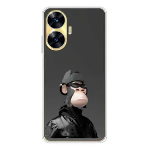 Чохли з Мавпами NFT для Realme C56 (AlphaPrint) (стильна мавпа NFT)