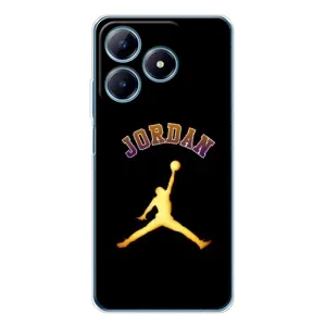 Чехлы для Realme C61 - с картинкой JORDAN (AlphaPrint) (Jordan Gold)