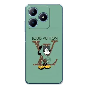 Чехлы Луи Витон для Realme C61 (AlphaPrint - LOUIS VUITTON) (Микки Маус LV)
