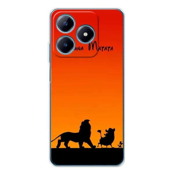 Чохол з принтом «Акуна Матата закат» для Realme C63 4G Чохол з принтом «Акуна Матата закат» для Realme C63 4G