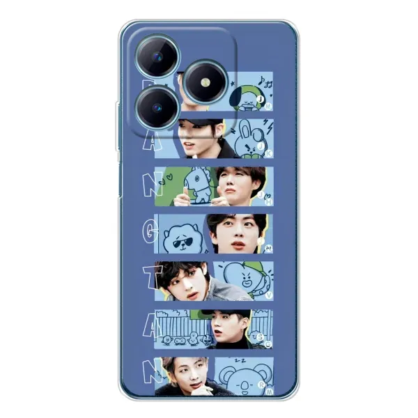 Чехол с принтом «Bangtan» для Realme C63 4G Чехол с принтом «Bangtan» для Realme C63 4G