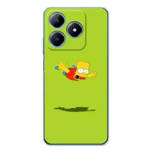 Чjхол з Сімпсонами для Realme C63 4G (VPrint) (Барт Сімпсон)