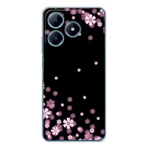 Чохол для Реалмі С63 4G - з принтом (Дизайнерські) (AlphaPrint) (Квіти маленькі)