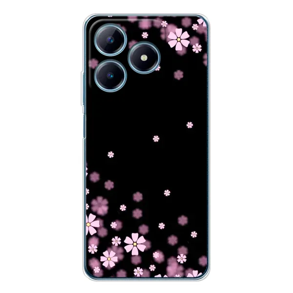 Чехол с принтом «Цветочки маленькие» для Realme C63 4G