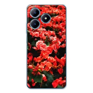 Чохли з квітами для Realme C63 4G (VPrint) (Квіти червоні)