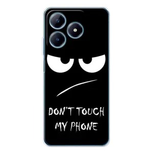 Чехол с принтом «Dont Touch» для Realme C63 4G