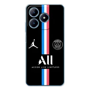 Чохли PSG для Realme C63 4G (AlphaPrint) (футболка ПСЖ)
