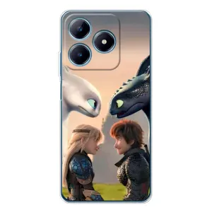 Чохол як приборкати дракона на Realme C63 4G (Гикавка і Астрід)