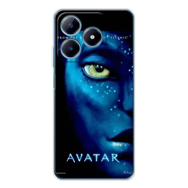 Чехол с принтом «глаз Аватара» для Realme C63 4G