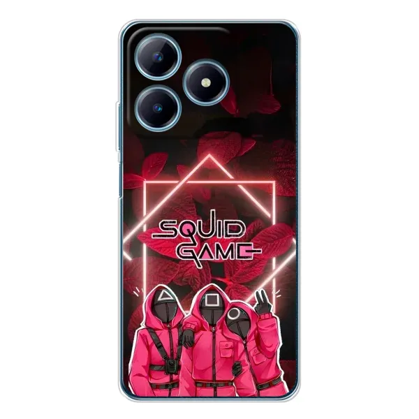 Чохол з принтом «Охоронці Гра кальмара» для Realme C63 4G