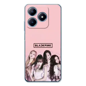 Чехол с принтом «Группа Блэк Пинг» для Realme C63 4G