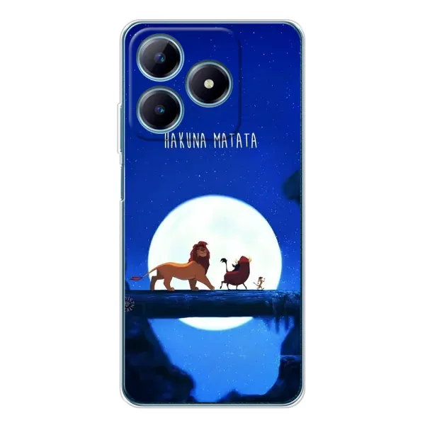 Чохол з принтом «Хакуна Матата» для Realme C63 4G Чохол з принтом «Хакуна Матата» для Realme C63 4G