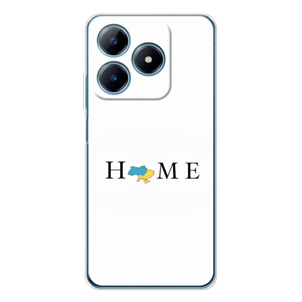 Чехол с принтом «Home» для Realme C63 4G