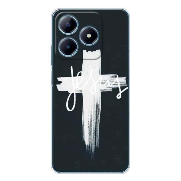 Чехол с принтом «Иисус» для Realme C63 4G