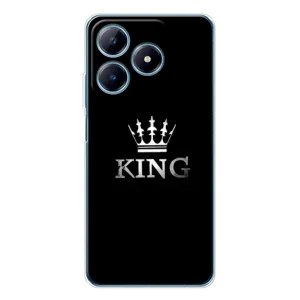 Чехол с принтом «KING» для Realme C63 4G